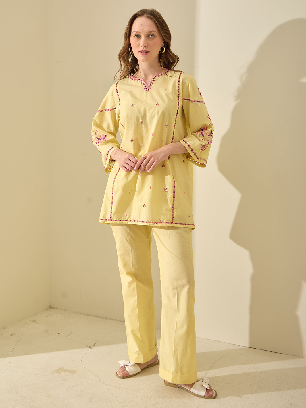 Ceryn – Embroidered 2Pc Co-ords Set