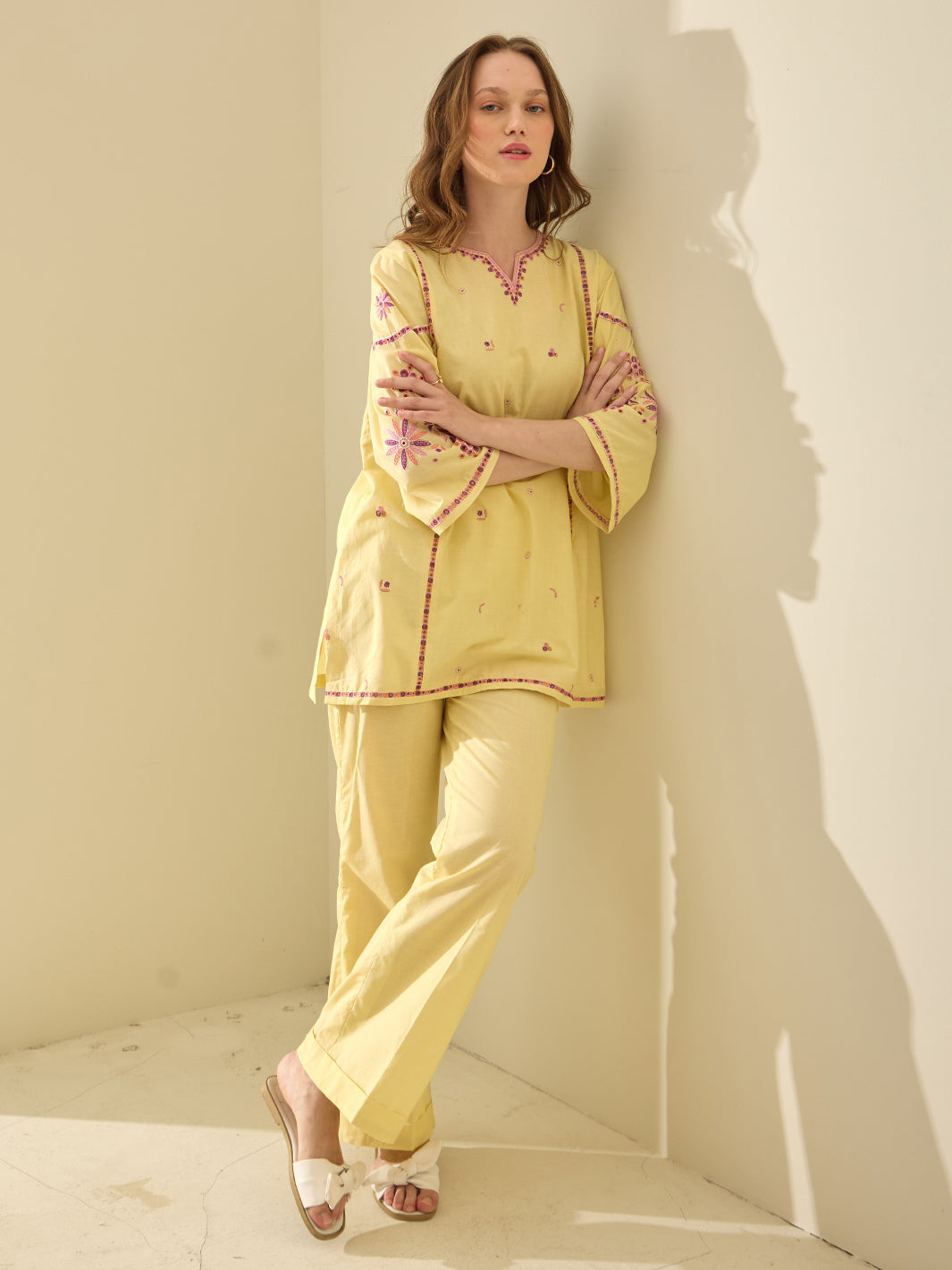 Ceryn – Embroidered 2Pc Co-ords Set