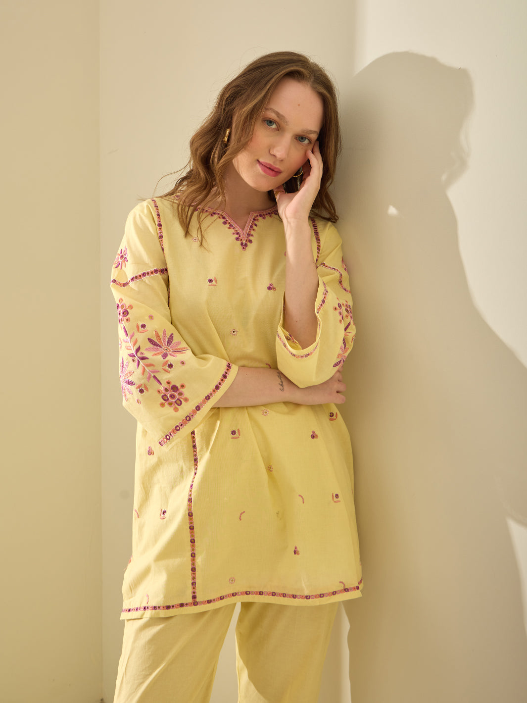 Ceryn – Embroidered 2Pc Co-ords Set