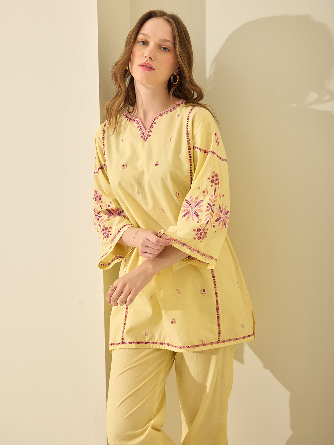 Ceryn – Embroidered 2Pc Co-ords Set