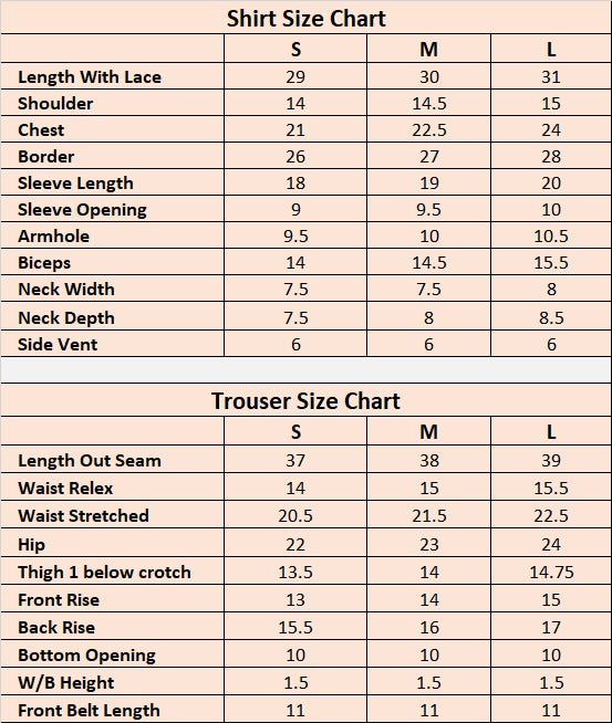 Size Guide