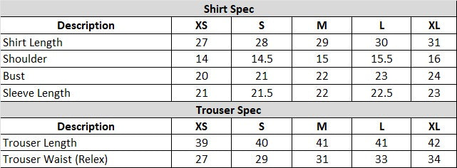 Size Guide