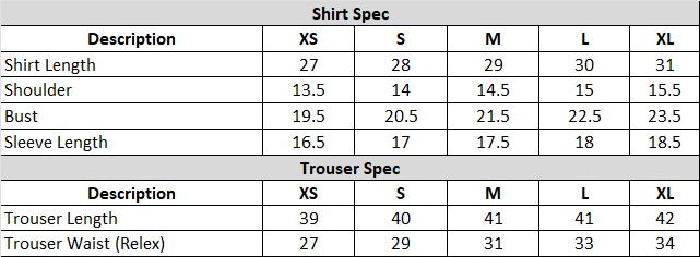 Size Guide