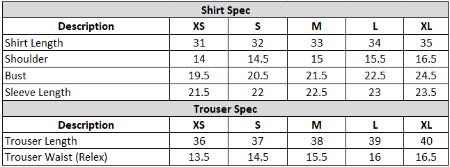 Size Guide