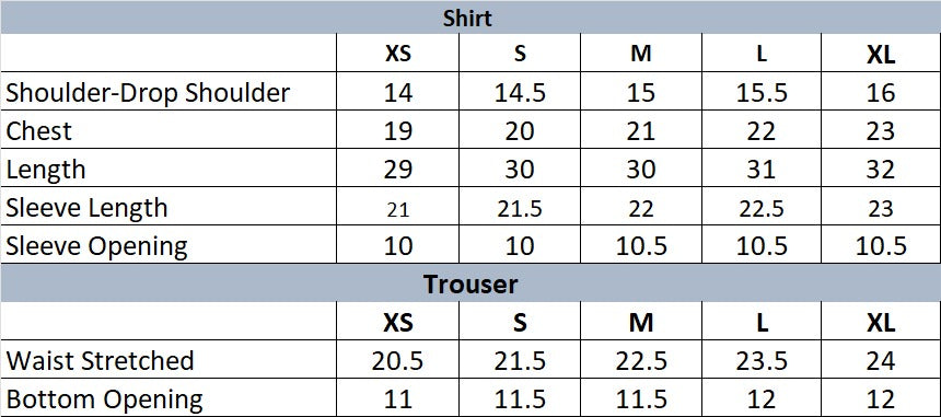 Size Guide