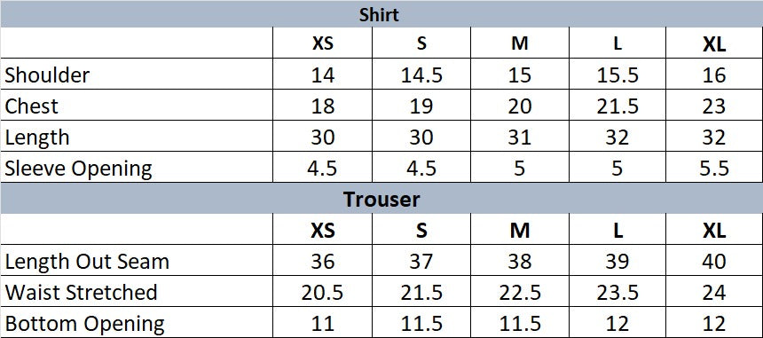 Size Guide