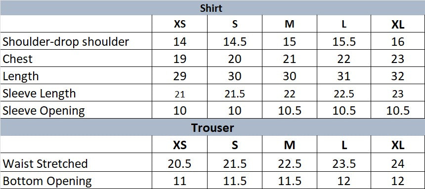 Size Guide