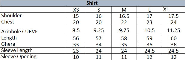 Size Guide