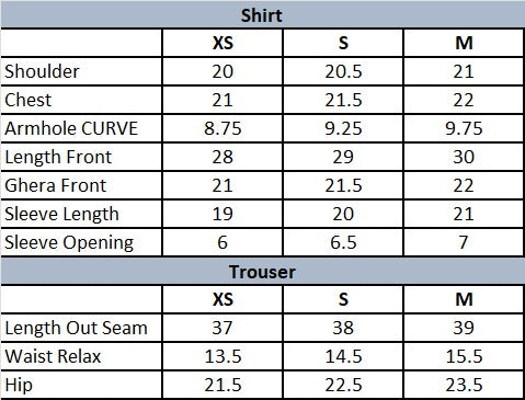 Size Guide