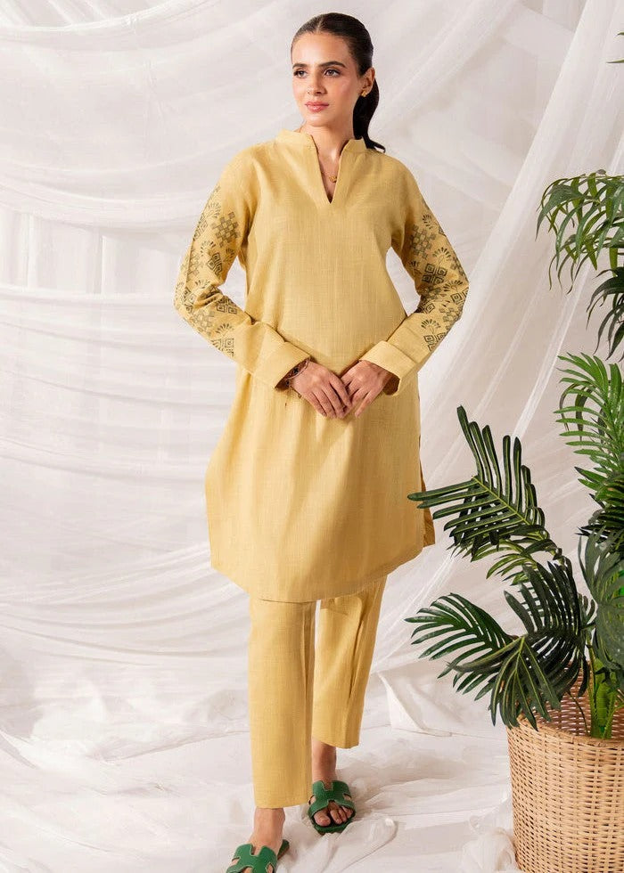 Vedat - 2Pc Embroidered Khaddar