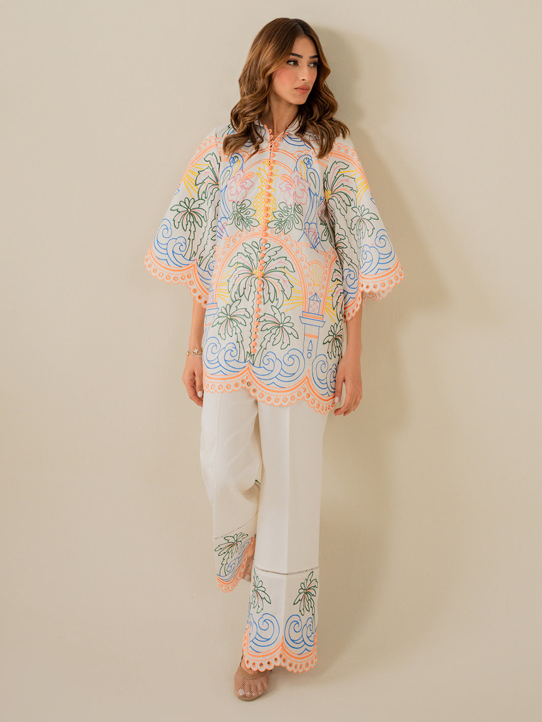 DRIFT- SLD20-25 - 2Pc Embroidered Set