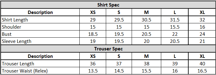 Size Guide