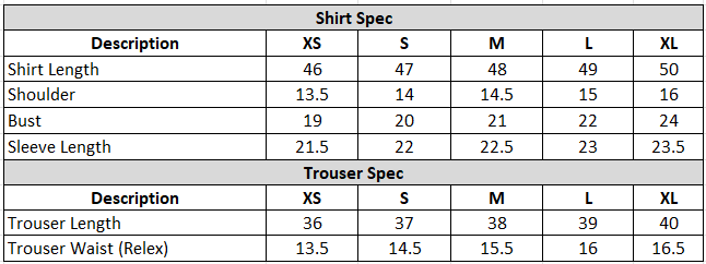 Size Guide