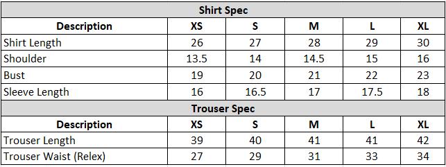 Size Guide